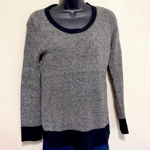 FIELEL FLOWER Black & White Anthropologie Sweater